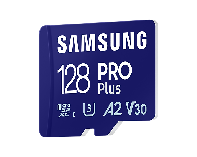 SAMSUNG PRO PLUS microSDXC Memory Card with Adapter 128GB/256GB/512GB Card up to 180MB/s Read, compatible to UHS-I