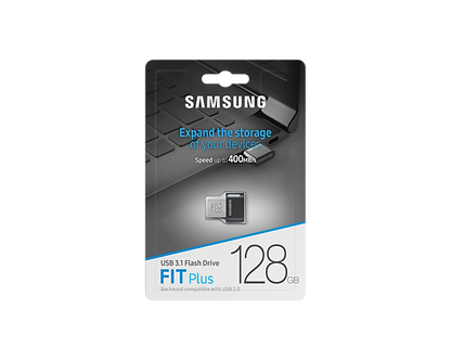 SAMSUNG FIT PLUS USB 3.1 FLASH DRIVE 128GB/256GB