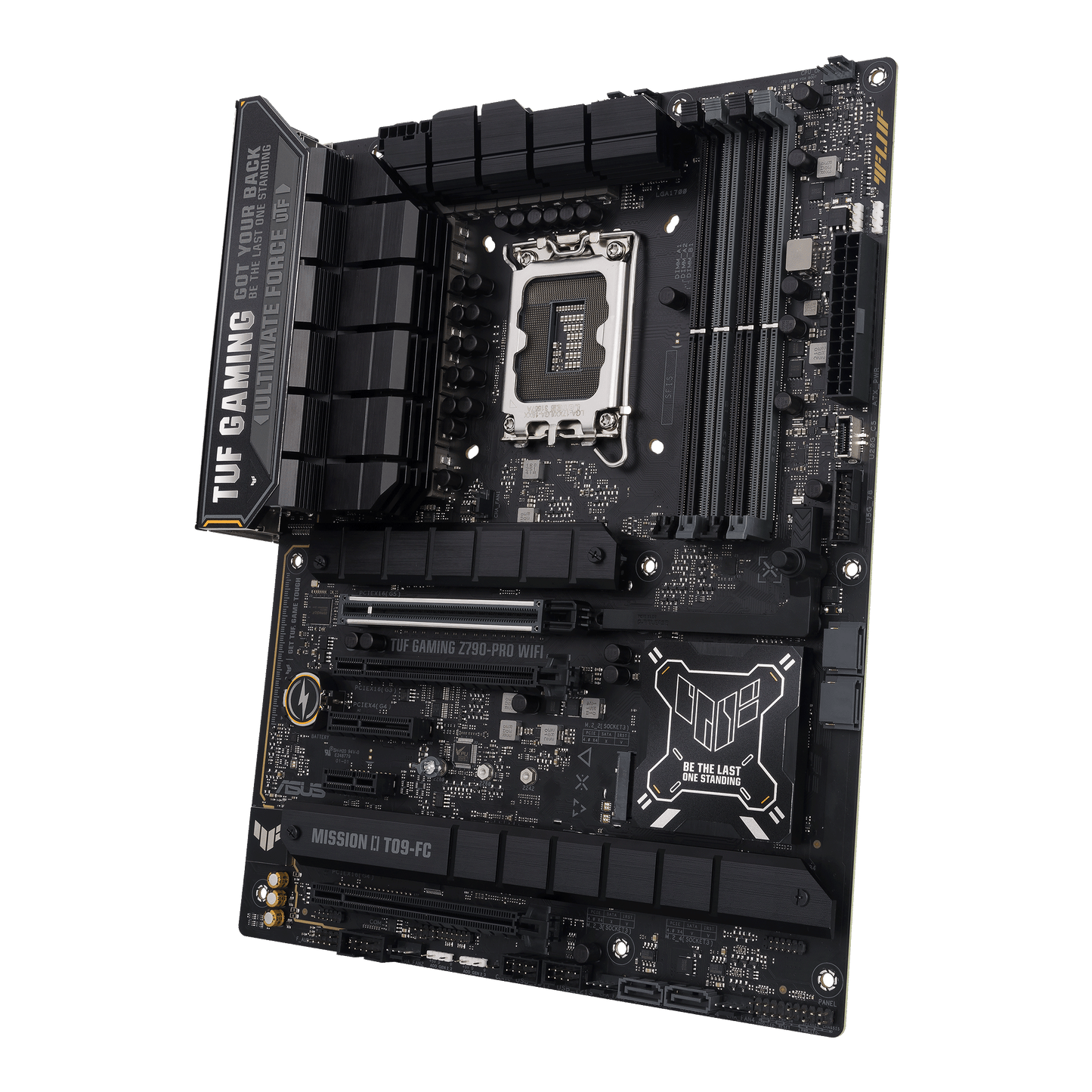 ASUS TUF Gaming Z790-PRO WiFi 6E LGA 1700(Intel 14th,13th&12th Gen) DDR5 ATX Gaming Motherboard(PCIe Gen 5 x 16 SafeSlot with Q-Release,Front Panel USB 20Gbps Type-C® with PD,Thunderbolt™ 4 header