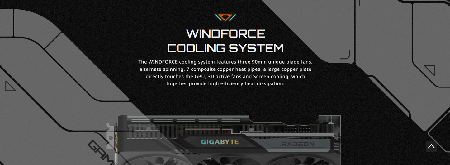 GIGABYTE Radeon RX 7900 GRE GAMING OC 16GB GDDR6, PCI-E 4.0, DisplayPort2.1x2, HDMI2.1x2, ATX Graphics Cards