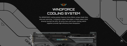 GIGABYTE Radeon RX 7900 GRE GAMING OC 16GB GDDR6, PCI-E 4.0, DisplayPort2.1x2, HDMI2.1x2, ATX Graphics Cards