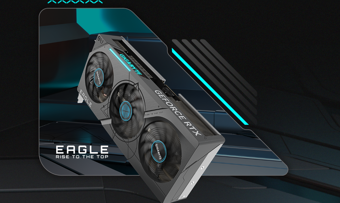 GIGABYTE GeForce RTX 4070 SUPER EAGLE OC 12G GDDR6X Graphics Card with DLSS 3 (PCI-E 4.0, 1 x 16-pin, OpenGL®4.6)