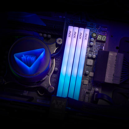 ADATA XPG LANCER RGB DDR5 6000MHz CL30 / XPG LANCER BLADE RGB DDR5 6400MHz CL32 (2x16GB) 32GB XMP/EXPO - BLACK/WHITE