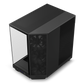 NZXT H6 FLOW/H6 FLOW RGB Dual-Chamber Mid-Tower Airflow Case /w RGB Fans Case - MATTE BLACK/MATTE WHITE CASING
