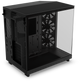 NZXT H6 FLOW/H6 FLOW RGB Dual-Chamber Mid-Tower Airflow Case /w RGB Fans Case - MATTE BLACK/MATTE WHITE CASING