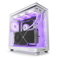 NZXT H6 FLOW/H6 FLOW RGB Dual-Chamber Mid-Tower Airflow Case /w RGB Fans Case - MATTE BLACK/MATTE WHITE CASING