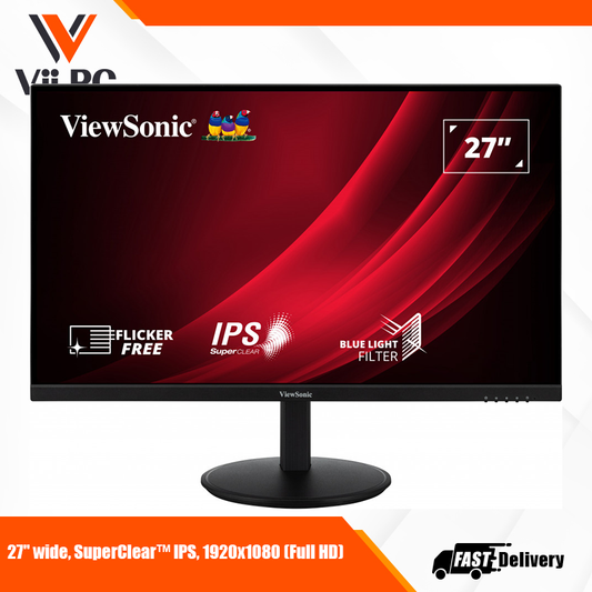 ViewSonic VG2709-MHU 27” Full HD USB-C Monitor with Dual Speakers