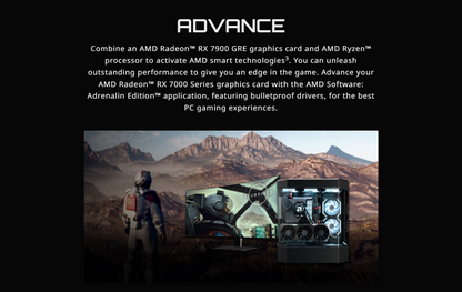 GIGABYTE Radeon RX 7900 GRE GAMING OC 16GB GDDR6, PCI-E 4.0, DisplayPort2.1x2, HDMI2.1x2, ATX Graphics Cards