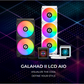 Lian Li Galahad II LCD AIO 280 CPU Liquid Cooler Black/White - 5 yrs Wty (2yrs for Fan)