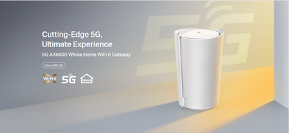 TP-LINK DECO X80-5G Whole Home Wi-Fi 6 AX6000 Gateway