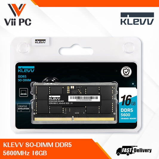 Klevv SODIMM DDR5 5600Mhz 16GB Original HYNIX CHIPS only for highest compability with laptops