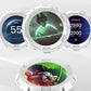 ID Cooling SL360 Space Series LCD AIO Liquid CPU Cooler Black/White