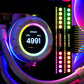 ID Cooling SL360 Space Series LCD AIO Liquid CPU Cooler Black/White