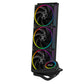 ID Cooling SL360 Space Series LCD AIO Liquid CPU Cooler Black/White