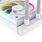ID Cooling SL240 Space Series LCD AIO Liquid CPU Cooler Black/White