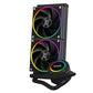 ID Cooling SL240 Space Series LCD AIO Liquid CPU Cooler Black/White