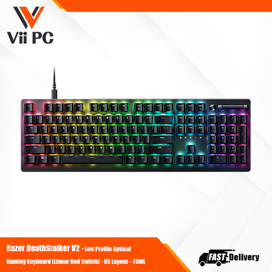 Razer DeathStalker V2 - Low Profile Optical Gaming Keyboard (Linear Red Switch) - US Layout – FRML