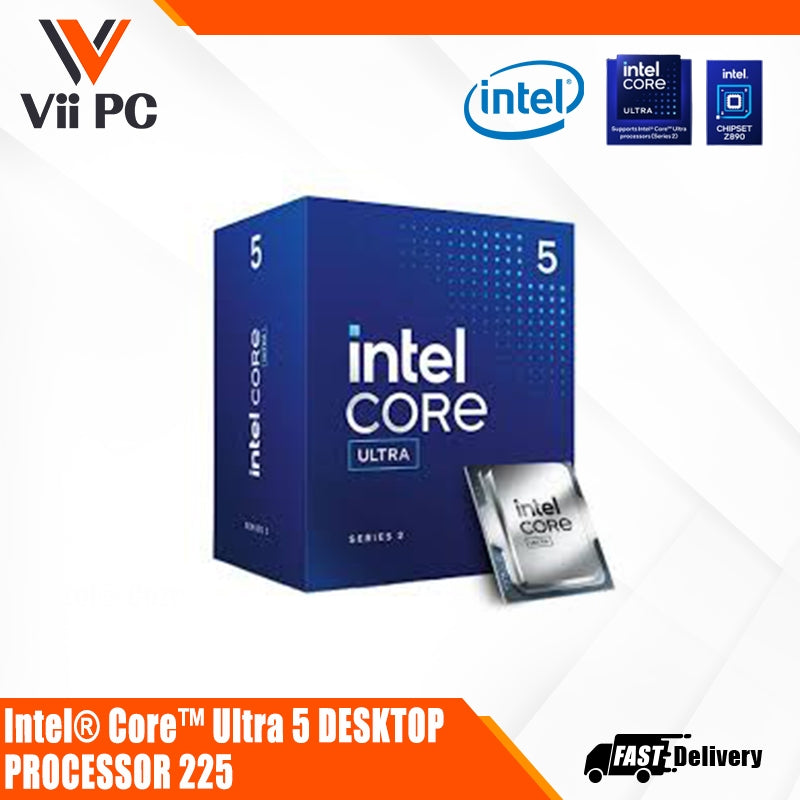 Intel® Core™ INTEL Ultra 5 Processor 255 OR 225F 20M Cache, up to 4.90 GHz LGA1851 Gaming Desktop Processor