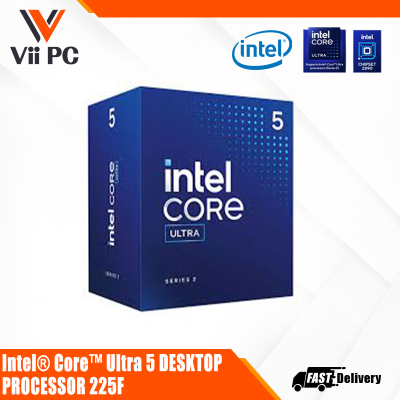 Intel® Core™ INTEL Ultra 5 Processor 255 OR 225F 20M Cache, up to 4.90 GHz LGA1851 Gaming Desktop Processor