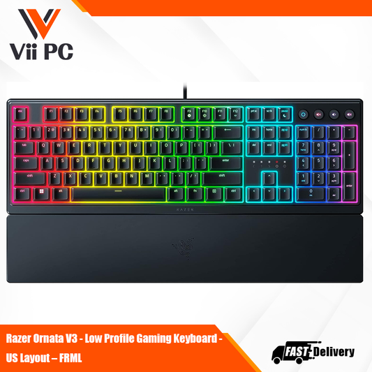 Razer Ornata V3 - Low Profile Gaming Keyboard - US Layout – FRML