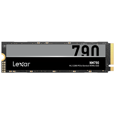 Lexar NM790 M.2 2280 PCIe Gen4x4 NVMe SSD (1TB / 2TB / 4TB) - Up to 7400MB/s Read, Up to 6500MB/s Write, Internal Solid State Drive for PS5, PC, Laptop, Gamers, Professionals