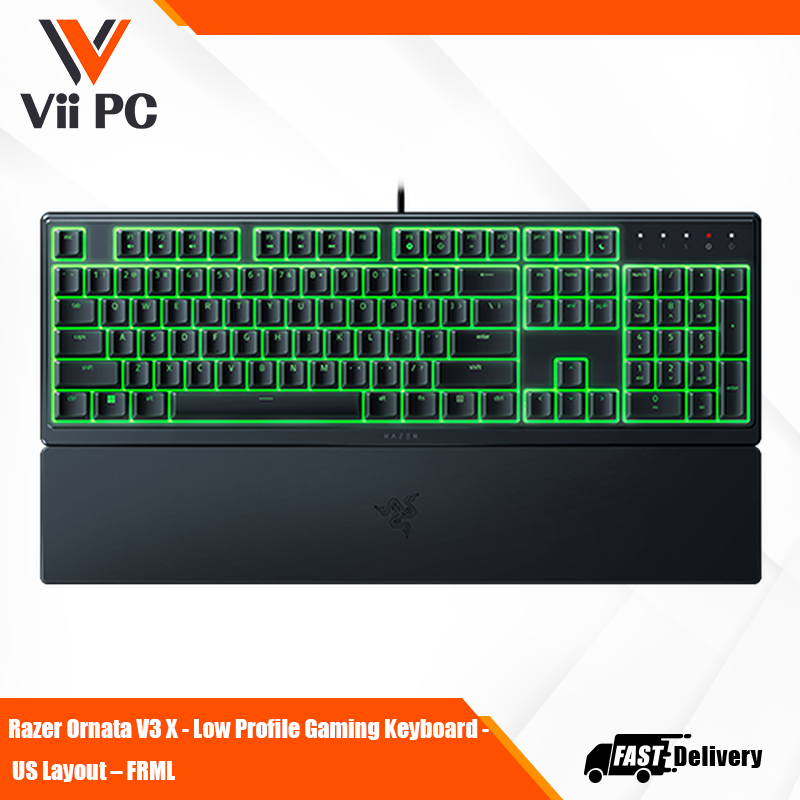 Razer Ornata V3 X - Low Profile Gaming Keyboard - US Layout – FRML