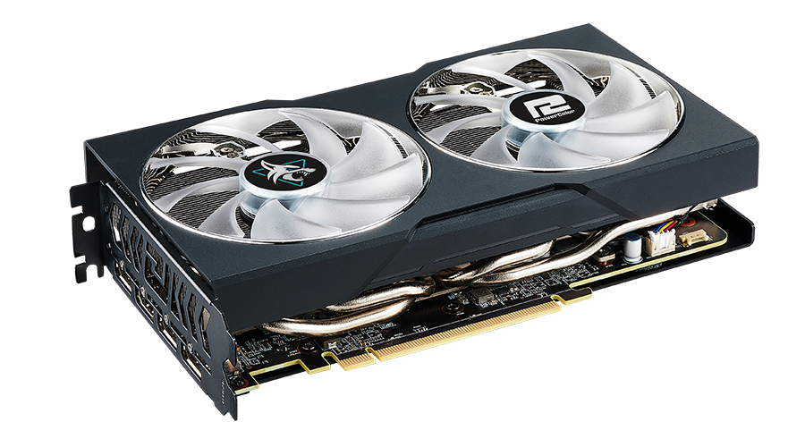 POWERCOLOR Hellhound AMD Radeon™ RX 7600 XT 16GB GDDR6, PCIE 4.0 x8 Graphics Cards