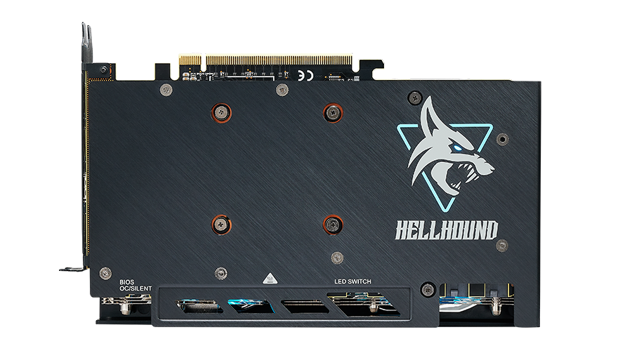 POWERCOLOR Hellhound AMD Radeon™ RX 7600 XT 16GB GDDR6, PCIE 4.0 x8 Graphics Cards