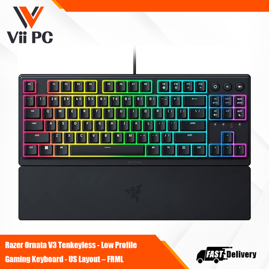 Razer Ornata V3 Tenkeyless - Low Profile Gaming Keyboard - US Layout – FRML