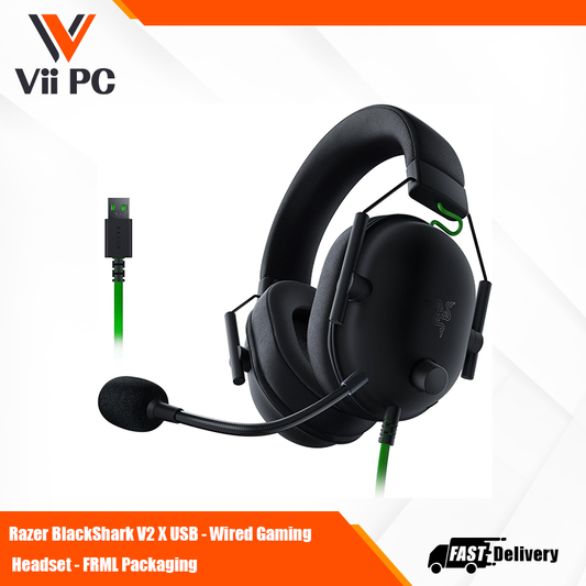 Razer BlackShark V2 X USB - Wired Gaming Headset - FRML Packaging