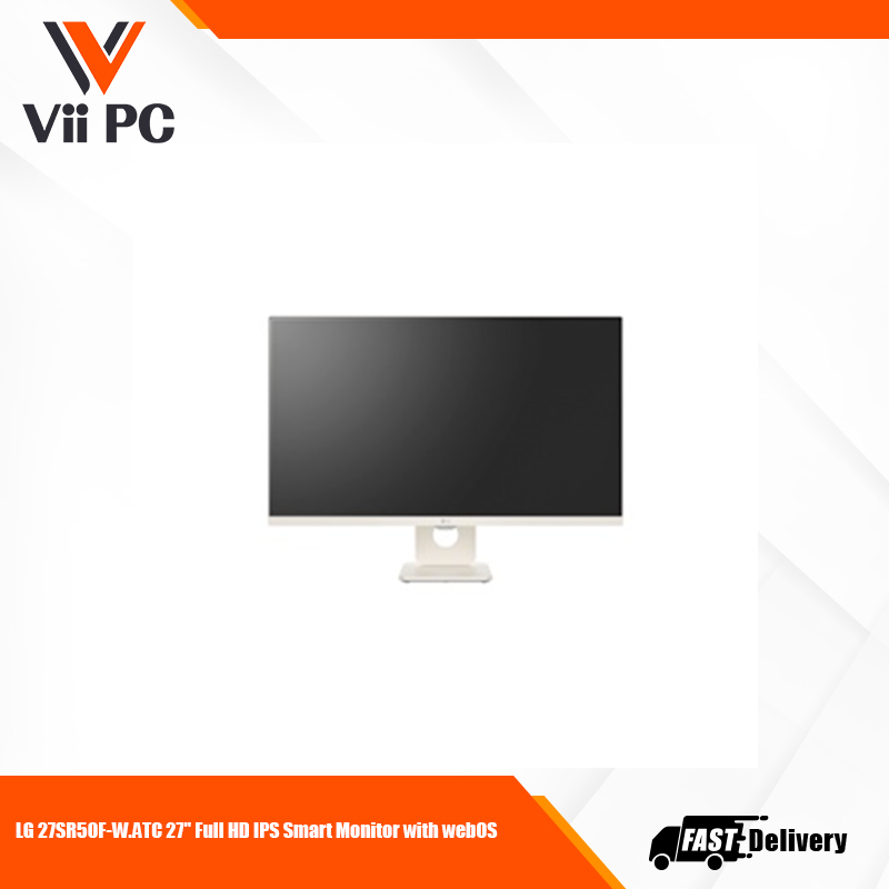 LG 27SR50F-W.ATC 27'' Full HD IPS Smart Monitor with webOS