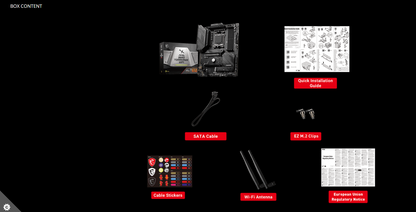 MSI MAG B650 TOMAHAWK WIFI AM5 ATX Motherboard + AMD Ryzen 7 7800X3D (AM5) Processor BUNDLE