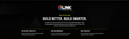 CORSAIR iCUE LINK QX120 RGB BLACK/WHITE, 120mm Magnetic Dome RGB Fan, Starter Kit (Triple Fan Kit)
