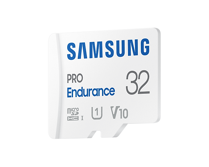 SAMSUNG PRO Endurance microSDXC Memory Card with Adapter 32GB/64GB/128GB/256GB Card up to 200MB/s Read, compatible to UHS-I