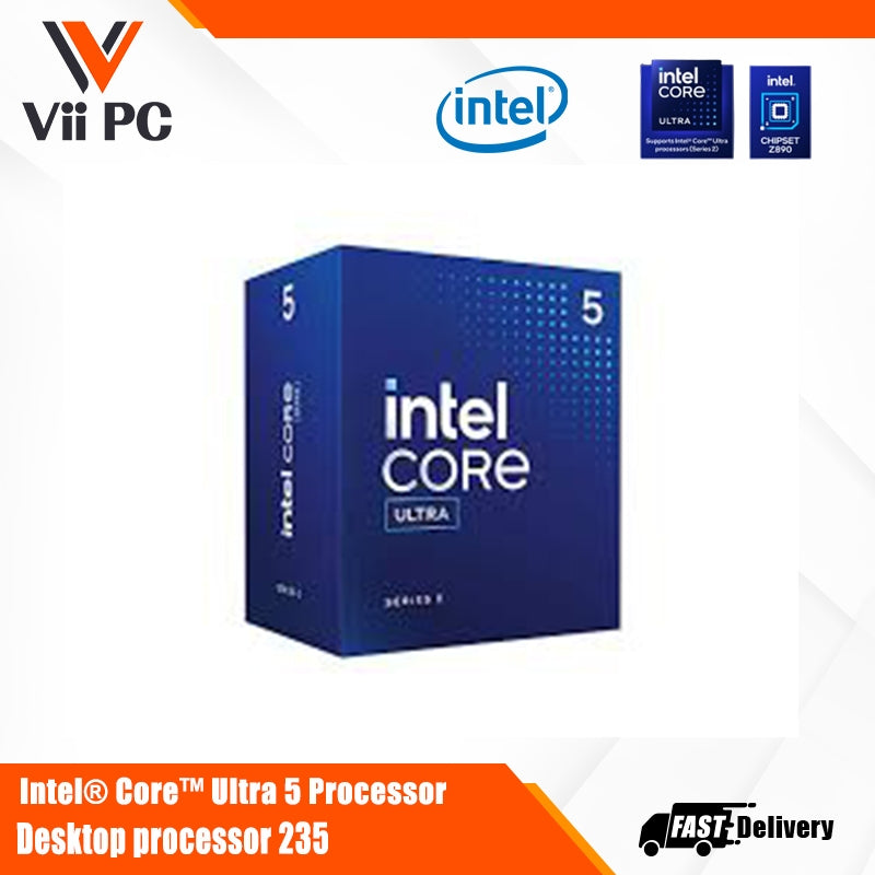 Intel® Core™ Ultra 5 Processor 235 24M Cache, up to 5.00 GHz LGA 1851 Gaming Desktop Processor