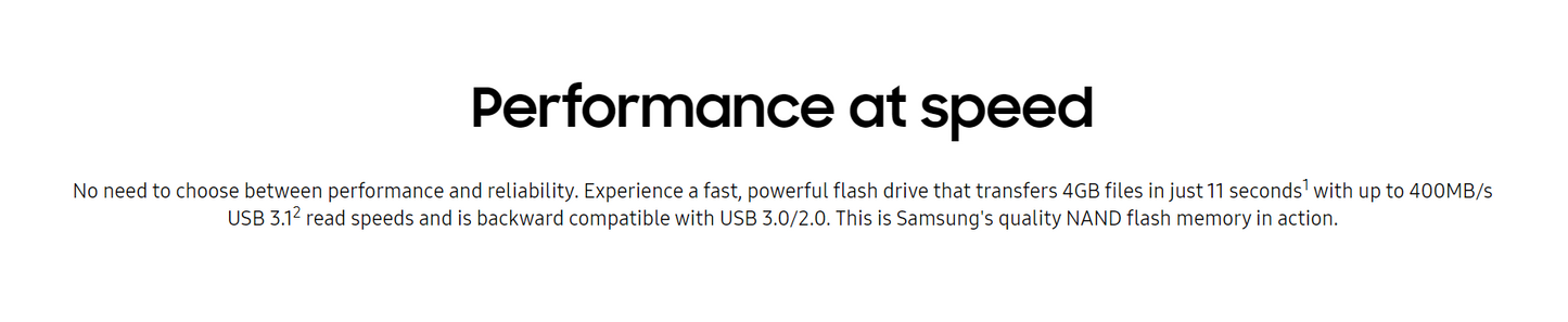 SAMSUNG USB Type-C FLASH DRIVE 128GB/256GB