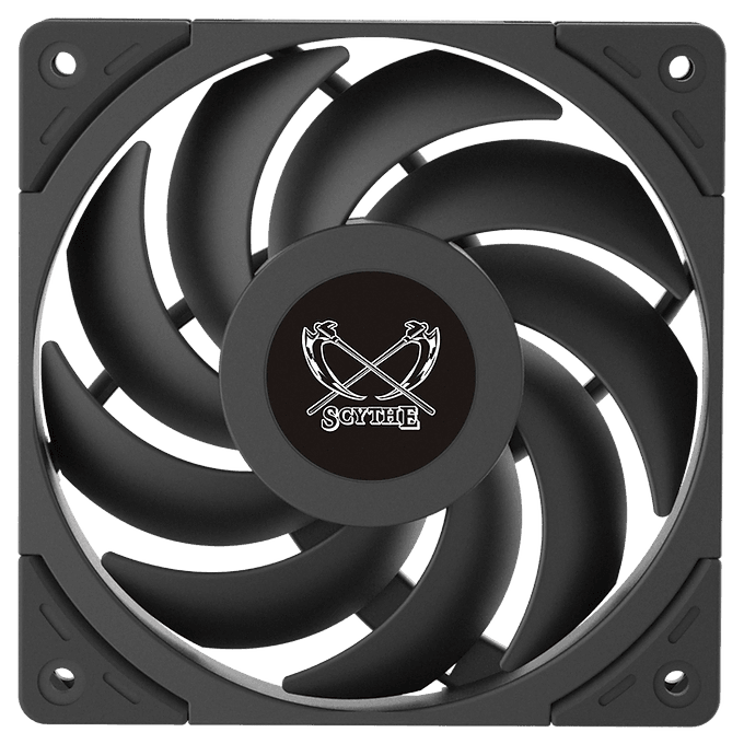 SCYTHE Grand Tornado 120/Wonder Tornado 120 Slim/Wonder Tornado 120(BLACK/WHITE) Case Fan