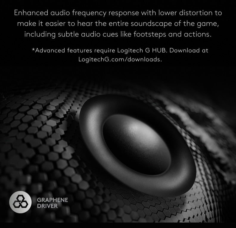 LOGITECH PRO X 2 LIGHTSPEED Wireless Gaming Headset (PRO SERIES) 2.4 GHz LIGHTSPEED Bluetooth®