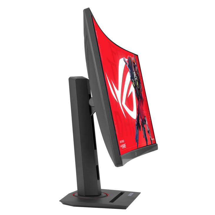 ASUS ROG Strix XG27WCS USB Type-C Gaming Monitor - 27" (2560x1440) Curved, 180Hz (Above 144Hz), 1ms (GTG), Fast VA, Extreme Low Motion Blur Sync, USB Type-C, FreeSync, DisplayWidget Center, tripod socket, HDR