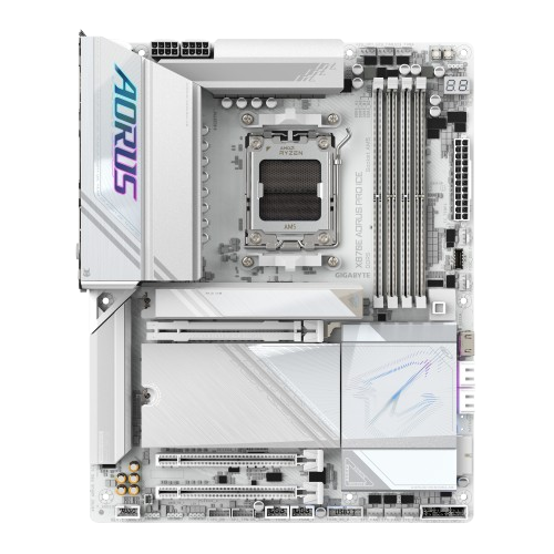 Gigabyte X870E AORUS PRO ICE X870 AMD Ryzen 9000 Series DDR5 Motherboard