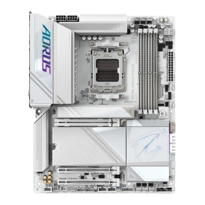 Gigabyte X870E AORUS PRO ICE X870 AMD Ryzen 9000 Series DDR5 Motherboard