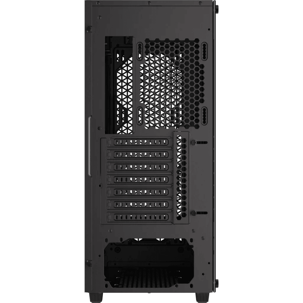 CORSAIR 480T Airflow Tempered Glass Mid-Tower ATX Black Case - 360mm radiator, 2.5" Drive Bays x2, 3.5" Drive Bays x2, 2yrs Wty