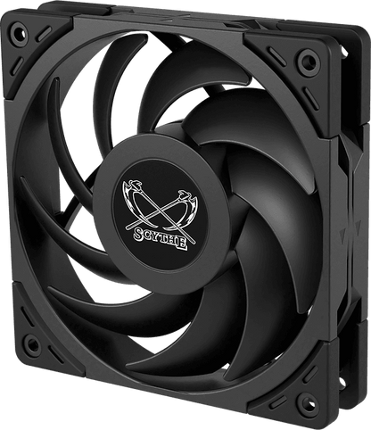 SCYTHE Grand Tornado 120/Wonder Tornado 120 Slim/Wonder Tornado 120(BLACK/WHITE) Case Fan