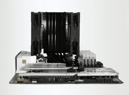 SCYTHE MUGEN 6 / MUGEN 6 Dual Fan Black Edition CPU Cooler, Intel: LGA1700/LGA1151, AMD: AM5/AM4 Support, Single Tower, Aluminum Top Cover