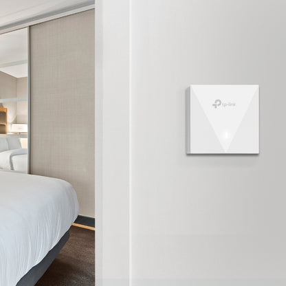 TP-LINK EAP650-Wall AX3000 Wall Plate Wi-Fi 6 Wireless Access Point Cloud Access, Omada App, PoE Access Point, 2G Port