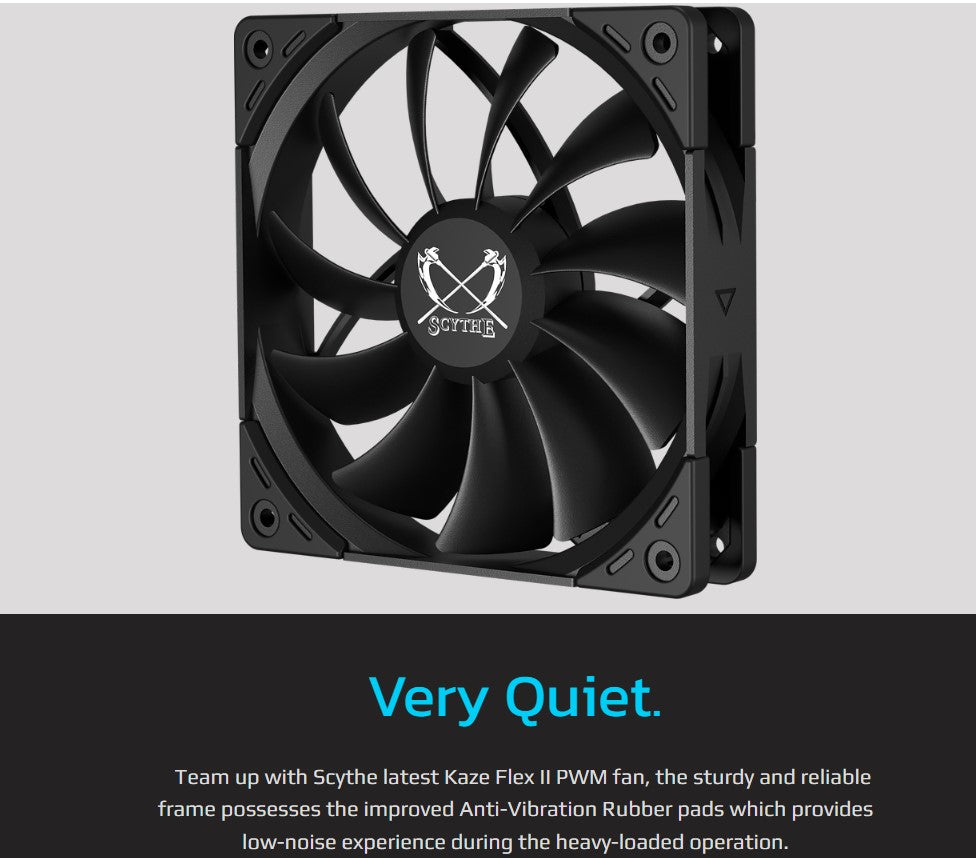 Scythe Kotetsu Mark 3 CPU Air Cooler, 120mm Single Tower, AMD AM5/AM4/Ryzen, Intel LGA 1700/1200/1151