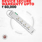 Honeywell 4 Out Surge Protector PD20W with 2 USB Platinum Series / 3 Years Warranty