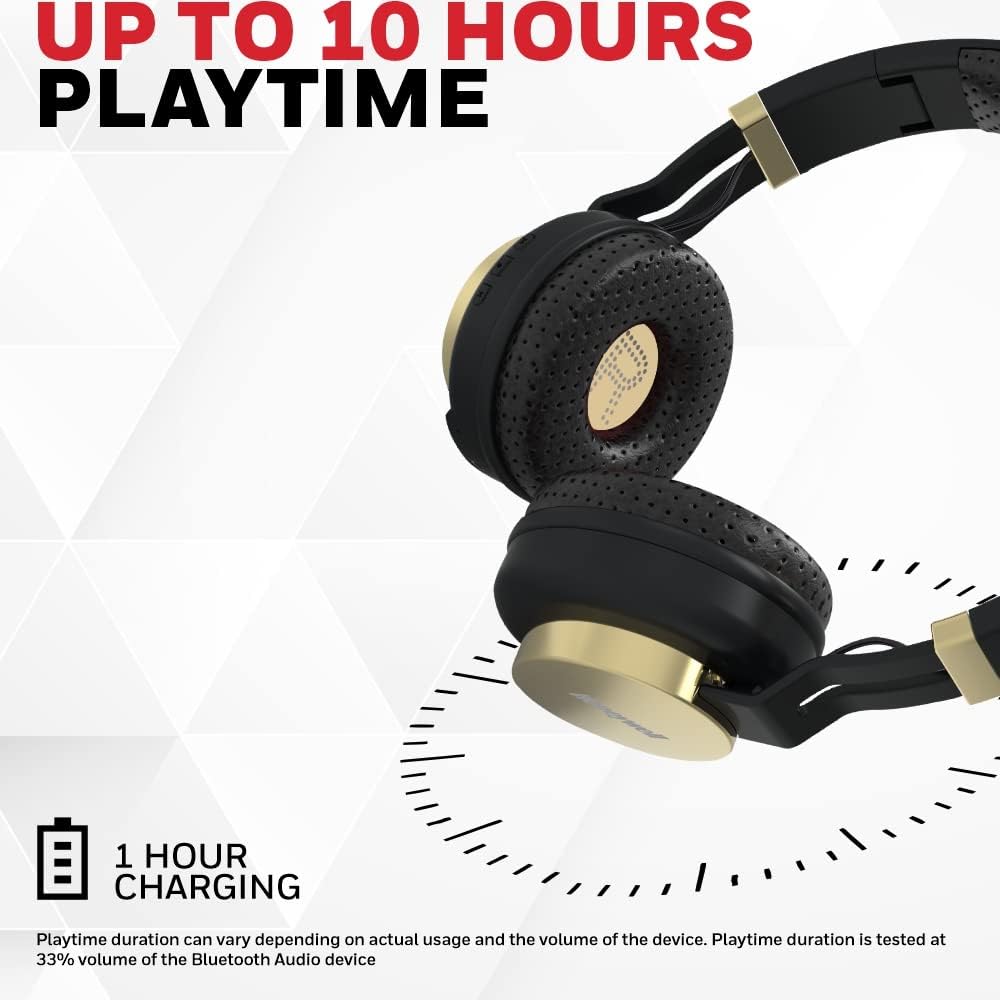 Honeywell Suono P10 Bluetooth Headphones - Silver/Gold/Rose Gold Platinum Series/ 1 Year Warranty