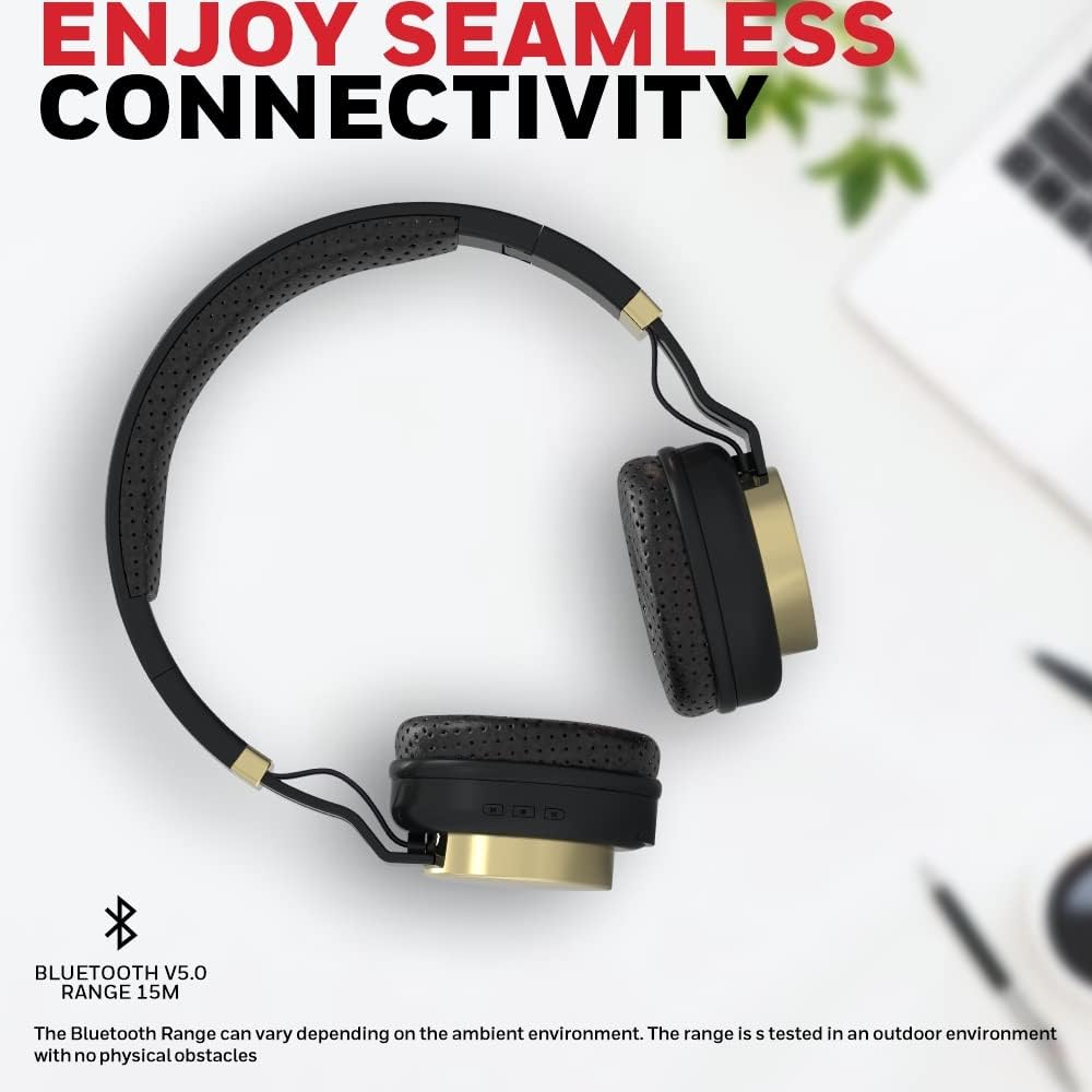 Honeywell Suono P10 Bluetooth Headphones - Silver/Gold/Rose Gold Platinum Series/ 1 Year Warranty