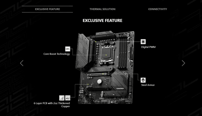 MSI MAG B650 TOMAHAWK WIFI AM5 ATX Motherboard + AMD Ryzen 7 7800X3D (AM5) Processor BUNDLE